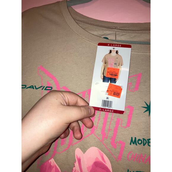 NWT David Bowie graphic tee size XL - Picture 2 of 6